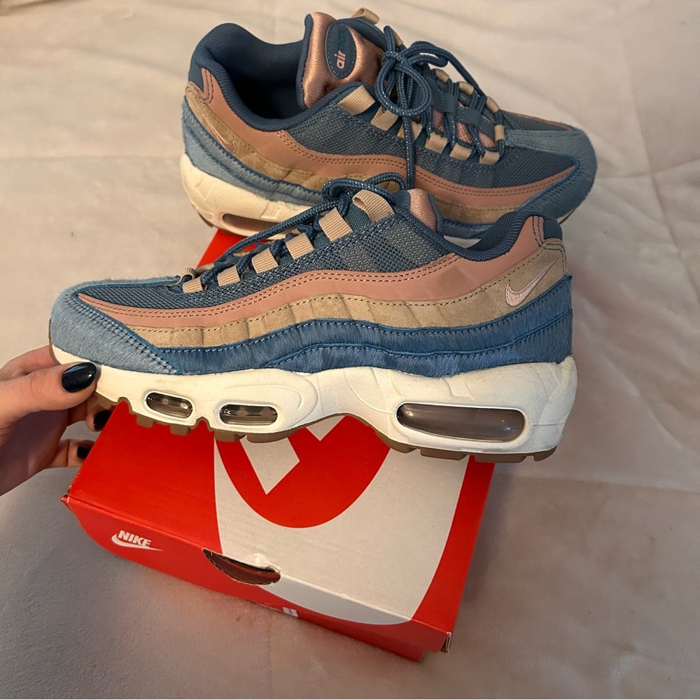 Nike Air Max 97 LX Pony Smokey Blue Mushroom